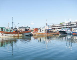 harbor at Havana in Cuba