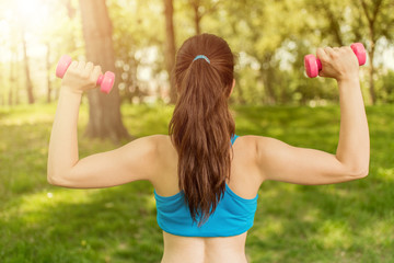 Exercising In The Park