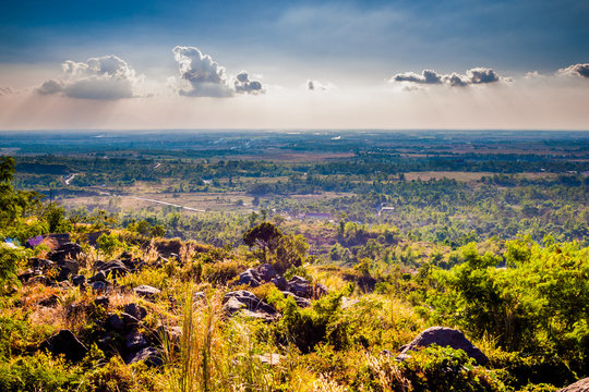 Ausblick Auf Nueva Ecija, Philippinen