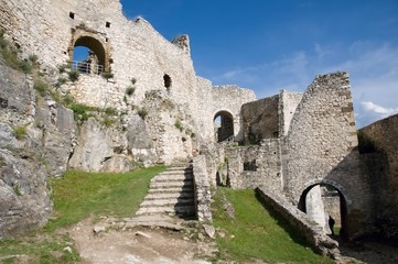 Fototapeta na wymiar Spis castle in the northern Slovakia.
