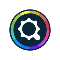 Colorful Web-Button