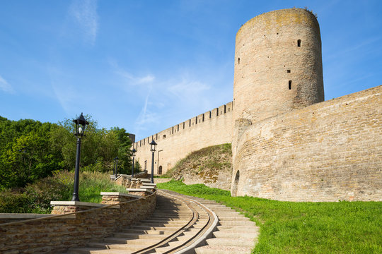 Ancient fortress Ivangorod