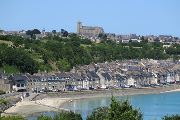 Blick auf Cancale, Bretagne