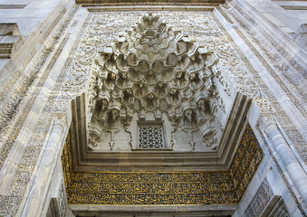 Historic Mosque decoration 14 th century,Ottoman period)
