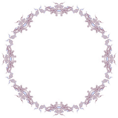 decorative elements in vintage style for decoration layout, framing, for tektsta for advertising, vector illustration hands