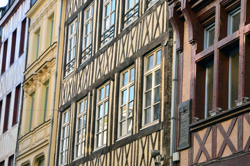 France, the picturesque city of Rouen in Seine Maritime