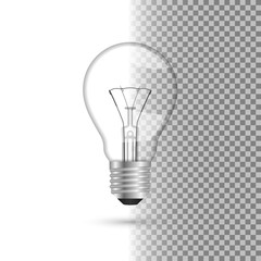 Realistic light bulb