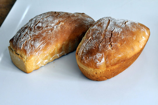 Fresh home-made bread