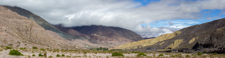 Seven Color Mountains in Purmamarca, Argentina