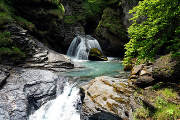 Waterfall in Switzerland