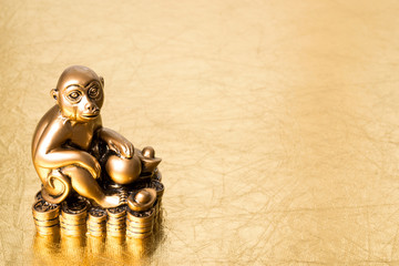 Monkey  the symbol of the new year 2016