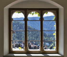 View from the window of Bled Castle
