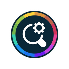 Colorful Web-Button