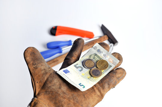 8,50 Euro Mindestlohn pro Stunde Arbeit 