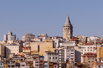 Fototapeta na wymiar Galata Tower Istanbul 