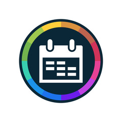 Colorful Web-Button