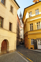 Чехия, Прага, туристические улицы