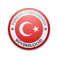 The Republic of Turkey Embassy ()non-English text - Republic of Turkey Embassy)