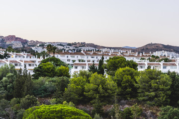 Fototapeta premium architecture Apartment in Marbella in Spain