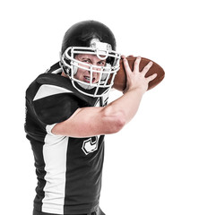 American football player.