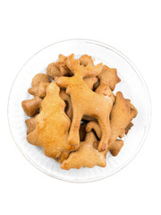 Christmas gingerbread cookies