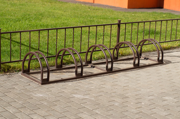 bicycle parking without bikes