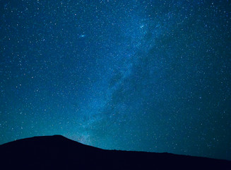 Fototapeta premium Night Sky with Stars and Galaxy