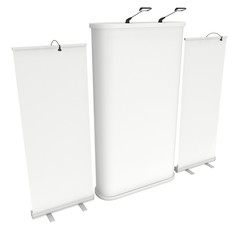 Roll Up and Pop Up Banner Stands