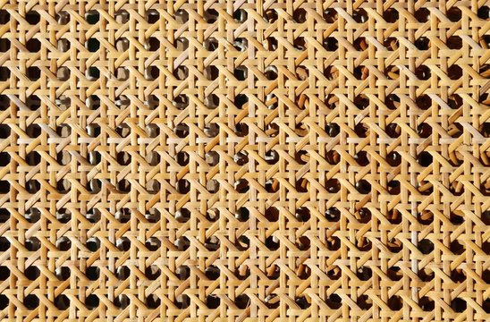 Background Rattan Woven