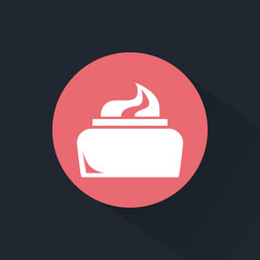Cosmetic cream icon