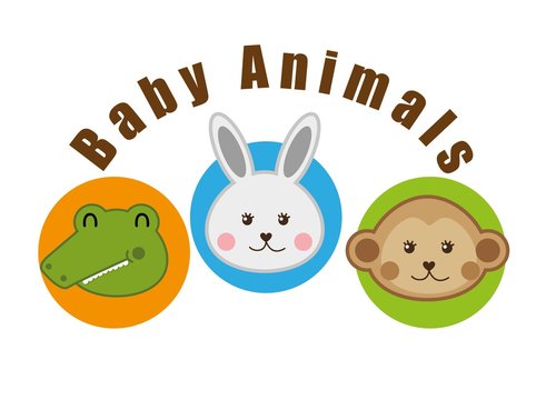 baby animals design 