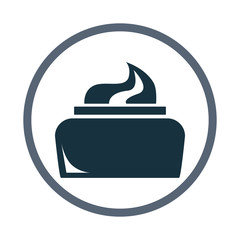 Cosmetic cream icon