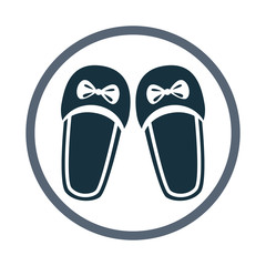 Women slippers icon