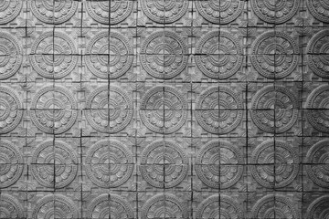 Obraz premium terracotta brick wall texture background