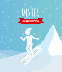 winter sports design 