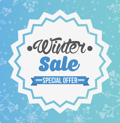 winter sale design 