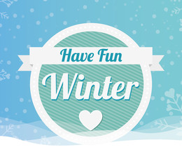 welcome winter design 