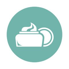 Cosmetic cream icon
