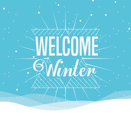 welcome winter design 