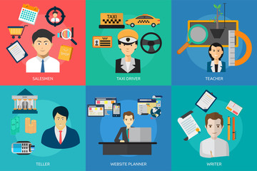 Human Profession Concept