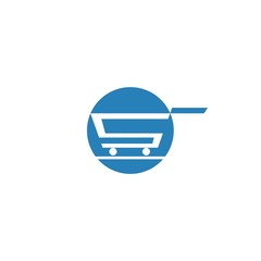 Shopping discount logo icon Vector