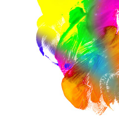 Fototapeta na wymiar Abstract oil color. Rainbow