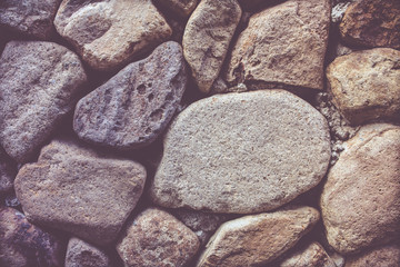 Background of stone wall texture vintage