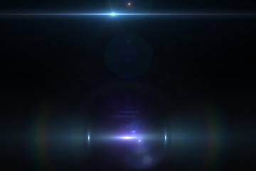 Lens flare effect