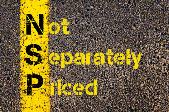 Accounting Business Acronym NSP Net Selling Price