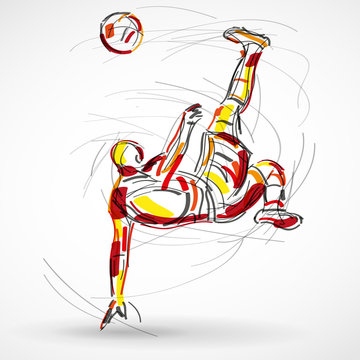 piłka nożna wektor