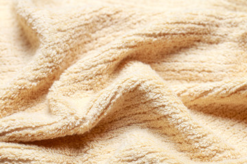 Fototapeta na wymiar Soft towel fabric