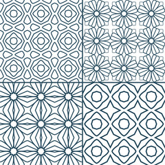Geometric seamless patterns