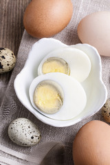 Boiled eggs for Easter