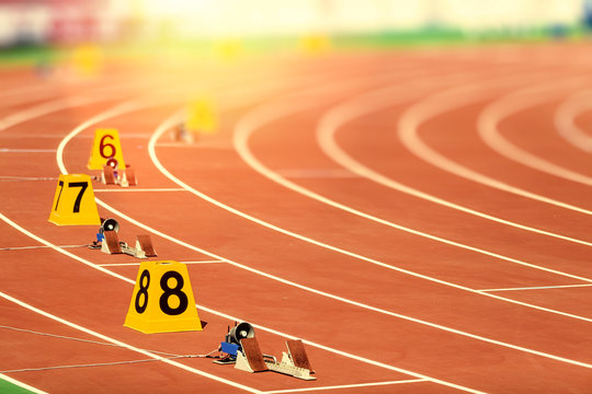 starting block in track and field